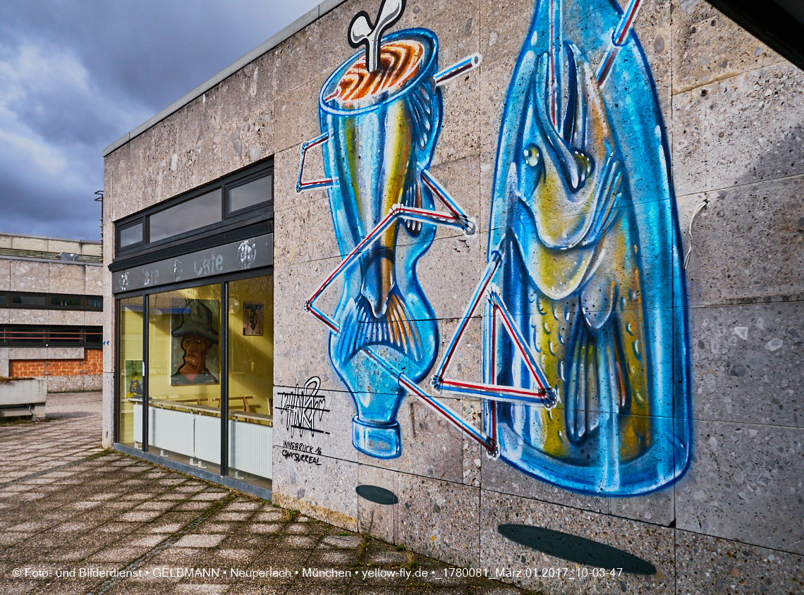 01.03.2017 - die Abrissbaustelle Quiddezentrum in Neuperlach